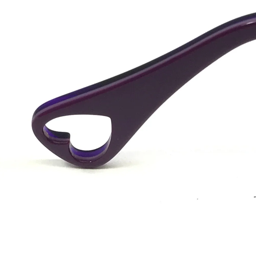 Betsey Johnson Eyeglasses Frames OMBRE WEB BJ0114 07 Purple Cat Eye 51-17-135